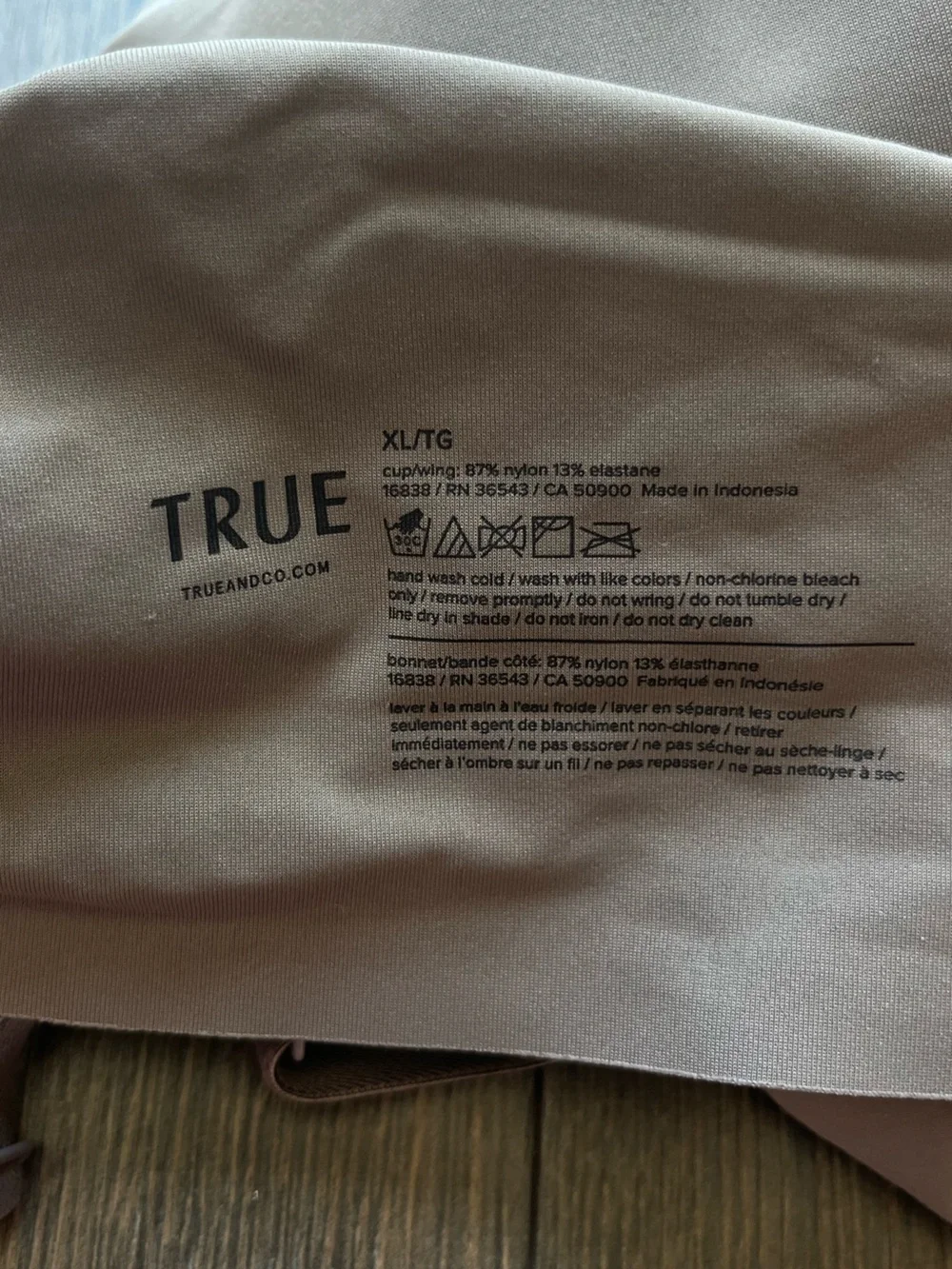NWOT True & Co. Seamless Bra
